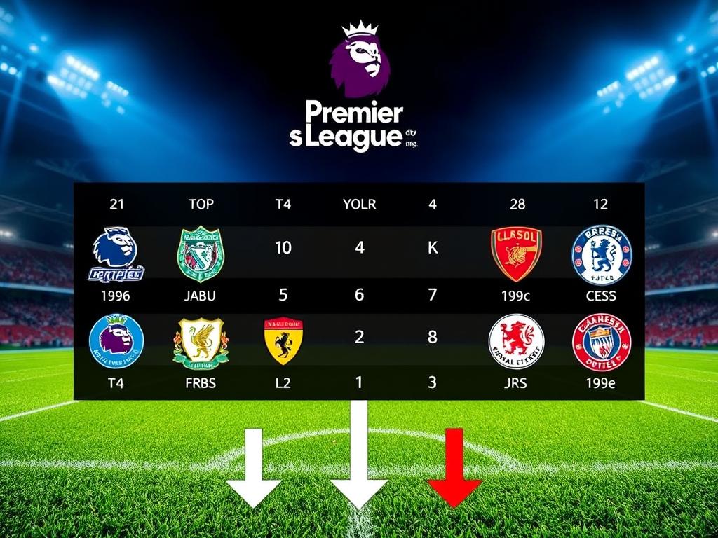 premier league standings