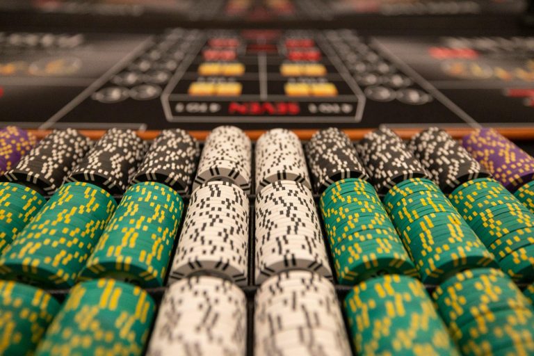Various poker chips.